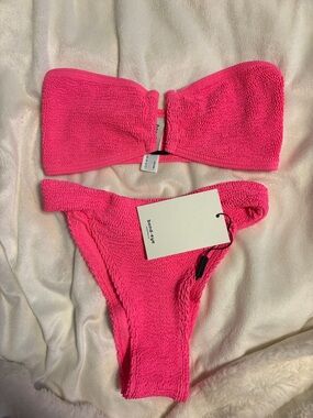 Bond Eye Neon Pink Bikini Set